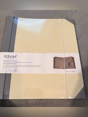 Savor Organization Memento Bento Collection Documents Organizer The Folio New
